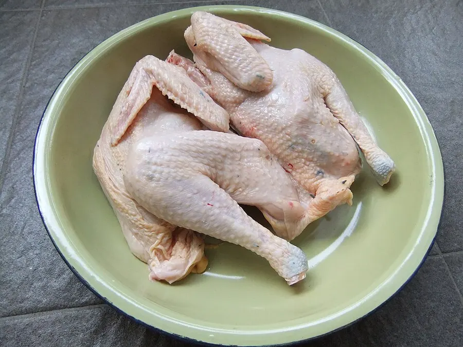 Főtt csirke